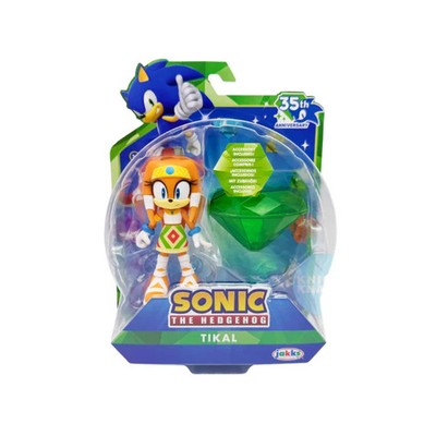 Sonic the Hedgehog Tikal Action Figure 4'' with Master Emerald   Jakks Pacific