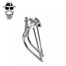 Original Lowrider 16" Bent 1" Chrome Durable Suspension Retro Springer Fork.