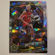 2025 Panini Prizm WNBA - Brittney Sykes #121 Ice Prizm