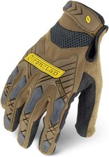 Ironclad Command Impact Work Gloves; Touch Screen Gloves Conductive Palm Medium 