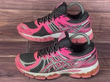 ASICS Gel-Nimbus 15 Lite Show Black/Reflective/Hot Coral Women's Sz 8.5
