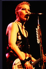 Joan Jett Photograph Transparency Positive 35mm lfi Press Promotion Circa 1980's