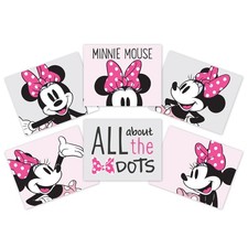 Lambs  Ivy Disney Baby Minnie Mouse Unframed Nursery/Child Wall Art