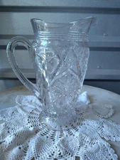 Pressed Glass Pitcher