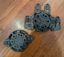 BlackHawk SERPA Strike Platform Ambidextrous Black w/ 2 Female Adapter Holster