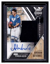 Gutierrez, Abraham - 2017 Elite Extra Edition - Swatch/Autograph - 51/99
