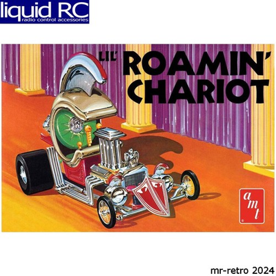 #ad AMT 1487 1 25 Lil Roamin Chariot Show Rod Skill 2 Plastic Model Kit $32.49