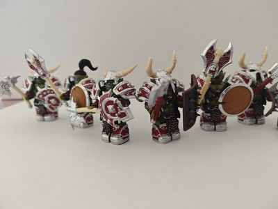 warcraft armored orc warhammer lord of the ring ork minifigur Klemmbaustein
