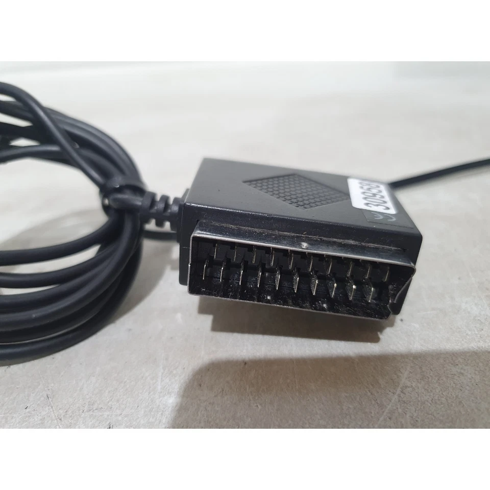 Black SCART Transmitter Cable Flexible for Thomson VS480 Wireless Video Sender - Image 2 of 4