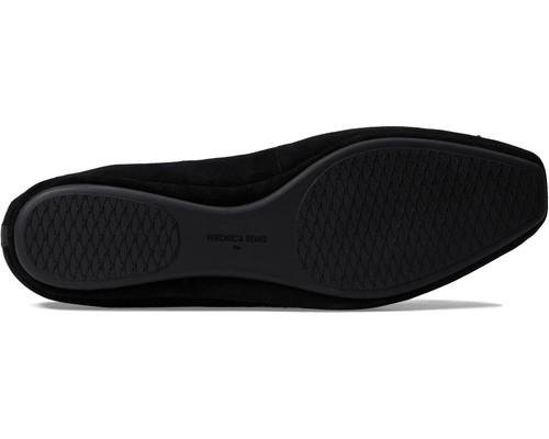 Zapatos planos de ballet Beatrix de gamuza negra para mujer Veronic Beard 7M - Imagen 5 de 5