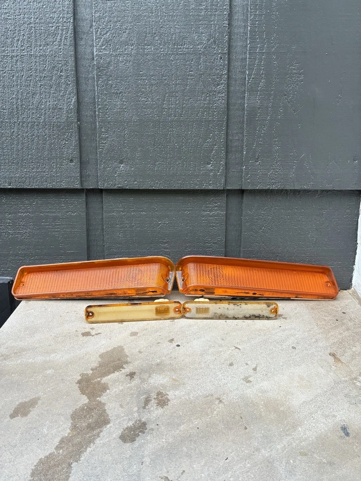 Ford Truck F150 250 350 Bronco 1978-1979 par de intermitentes delantero izquierdo derecho Foto 3 de 4