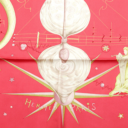 NWT Hermes Scarf QUINTESSENCE 90cm Silk Carre Foulard ZOE PAUWELS - Picture 4 of 7