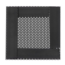 5PCS PC Dust Filter 50x50mm PVC Computer Case Cooler Mesh Cover Fan Grills Black