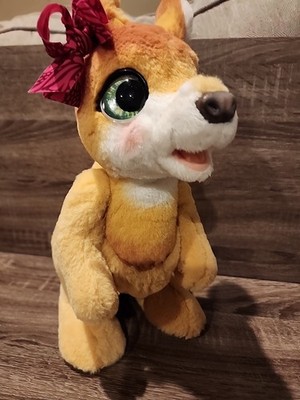 FurReal Mama Josie the Kangaroo Interactive Pet Kids Toy Plush 14'' 