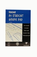 Clairefontaine Chartwell Block A4 70G Millimeterpapier 50 Blatt Weiß/HellgrüN