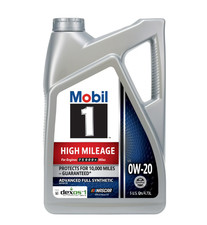 High Mileage Full Synthetic Motor Oil 0W-20, 5 Quart, Triple Action Formula 19.57 per gallon