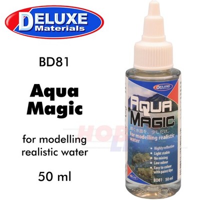 AQUA MAGIC 50ml Modellierung realistisch wassergeruchsarm Deluxe Material BD81