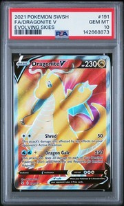 Dragonite V (Full Art) 191/203 Evolving Skies