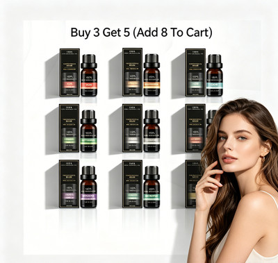 Natural Single Essential Oil, 100% Pure Aromatherapy Oil for Diffusers &Home Use