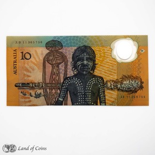 AUSTRALIA: 1 x 10 Australian Dollar Polymer Commemorative Banknote.
