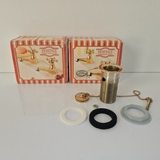 Bristan Heritage Bath & Basin Taps Gold Plated Traditional Brand New