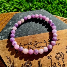 Sugilite Healing Bracelet; emotional healing, inner peace, enhancing intuition