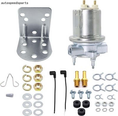 Universal InLine Electric Fuel Pump Marine 12v Carter boat 7.4 8.2 L Hardin