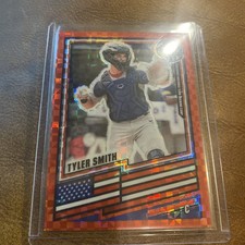 2026 Panini USA Stars & Stripes Tyler Smith Red Prizm /149