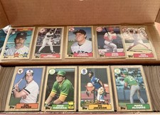 1987 Topps Baseball Complete Set 792 Bo Jackson Bonds Larkin RC Ryan, Mattingly