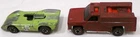 New ListingVintage Redlines Hot Wheels Ferrari & Fire Truck Damaged Lot Hong Kong For Parts
