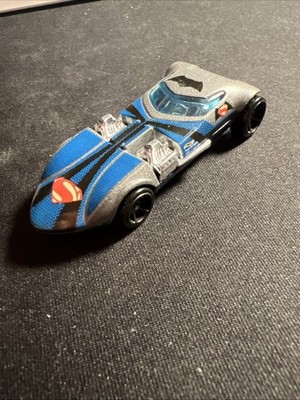 Hot Wheels Twin Mill Batman v Superman Dawn of Justice Grau Blau Loose 1/64