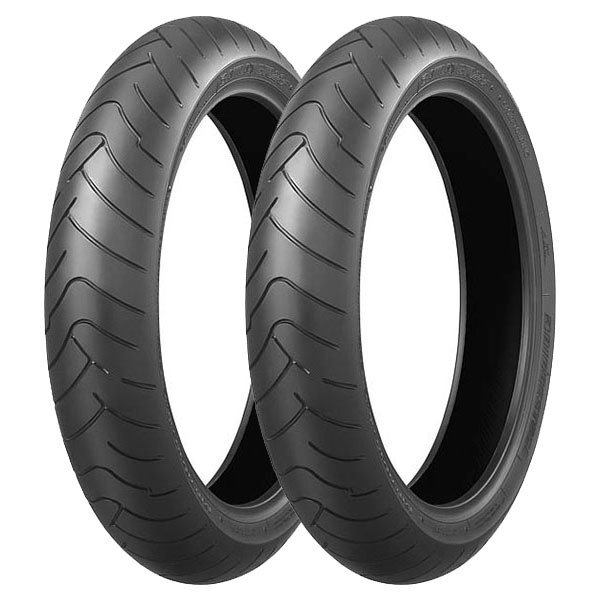TYRE PAIR BRIDGESTONE 120/60-17 (55W) + 180/55-17 (73W) BATTLAX BT023