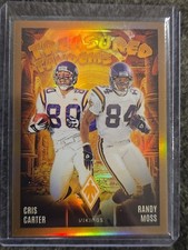  PHOENIX Randy Moss -Cris Carter #/75 Treasured Tandems SP Vikings 2024  Bronze