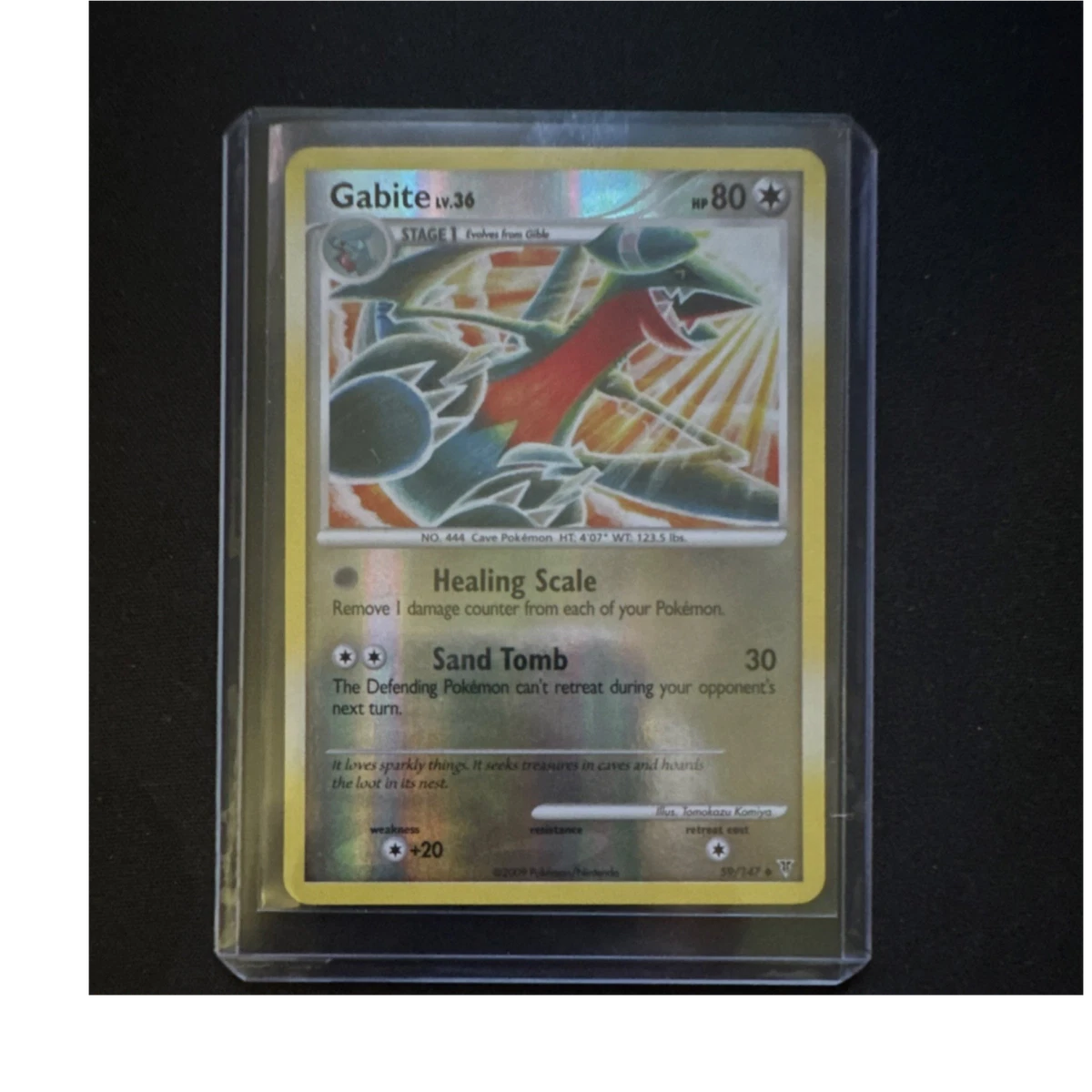 Gabite Pokemon Card
