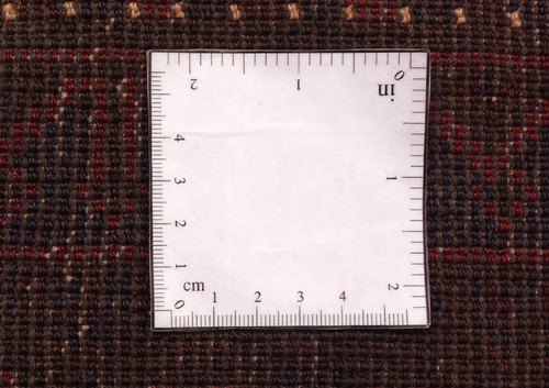 Belutsch Baluch Teppich 90x180 Handgeknüpft Schwarz Geometrisch Orientalisch - Picture 7 of 7