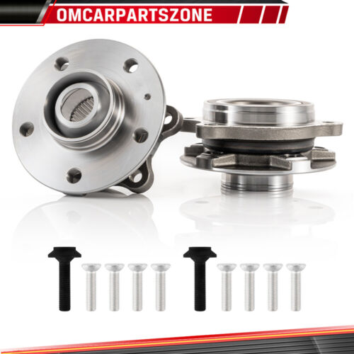 Pair(2) Front Wheel Hub Bearing Assembly For Audi A4 A5 Quattro A6 A7 Allroad Q5 - Picture 2 of 9