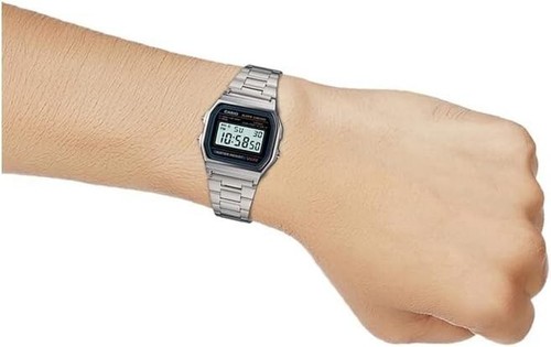 CASIO WATCH VINTAGE RETRO 80's A158WA-1 A158 A158W A158WA WARANTY GENUINE - Picture 3 of 6