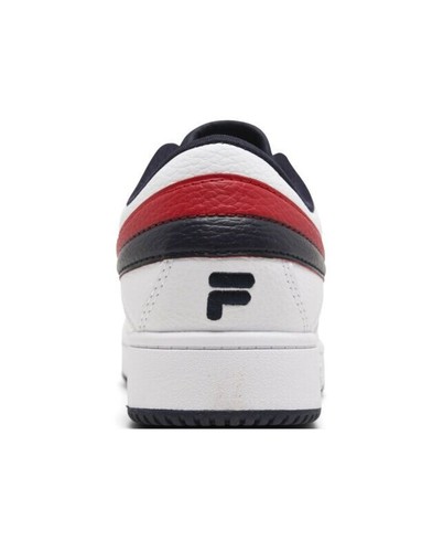 FILA A-LOW CORDONES ENTRENADORES ZAPATILLAS DEPORTIVAS HOMBRE ZAPATOS BLANCOS/MARINO TALLA 11.5 NUEVOS - Imagen 4 de 6