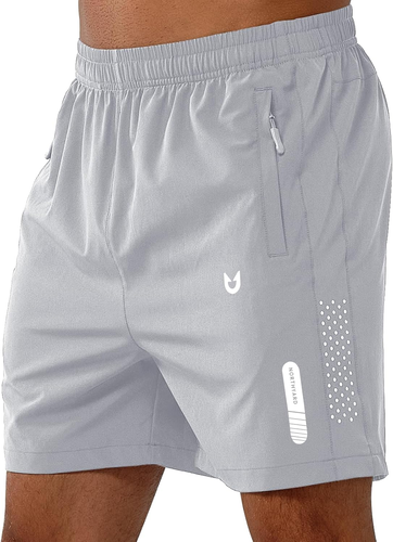 Men'S Athletic Running Shorts Quick Dry Workout Shorts 7"/ 5"/ 9" Lightweight Sp - Picture 12 of 12