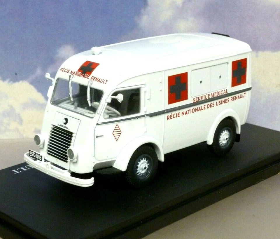 1/43 RENAULT 206 E1 AMBULANCE RENAULT WORKS 1945 HACHETTE PART-WORK DIECAST - Image 3 of 4