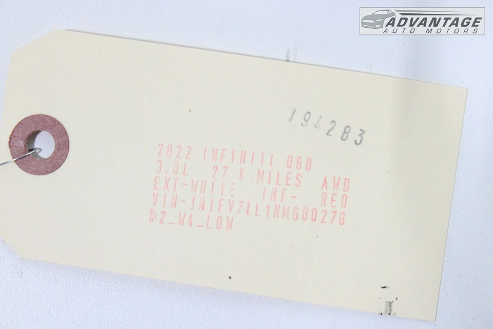 2017-2022 INFINITI Q60 AWD ABS BOMBA DE FREIO TUBO DE LINHA HIDRÁULICA FABRICANTE DE EQUIPAMENTO ORIGINAL - Imagem 4 de 4