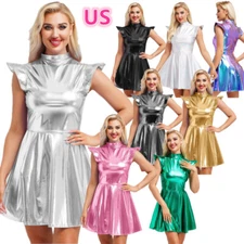 Sexy Women's Transparent Slim Bodycon Club Cocktail Party Pencil Mini Tube Dress