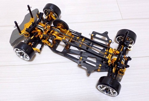 1/10 Tamiya Limited Edition TA05 VDF GOLD EDITION Drift Chassis w/Many Optional - Picture 4 of 9