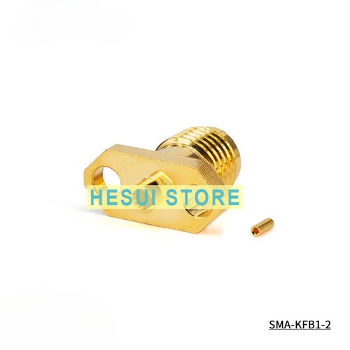 SMA female connector with cable 047 series double hole flange hole spacing - 第 2/5 張圖片