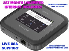 5G UNLIMITED NETGEAR INTERNET HOTSPOT  INCLUDES 30 DAYS UNLIMITED DATA