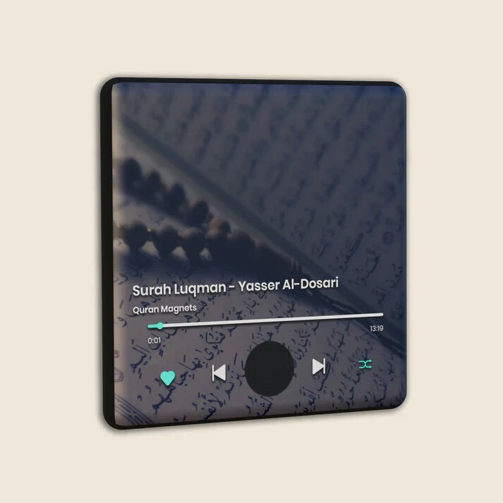 Quran Magnet With Built-in Surah Player, 2-in-1 Design - Foto 11
