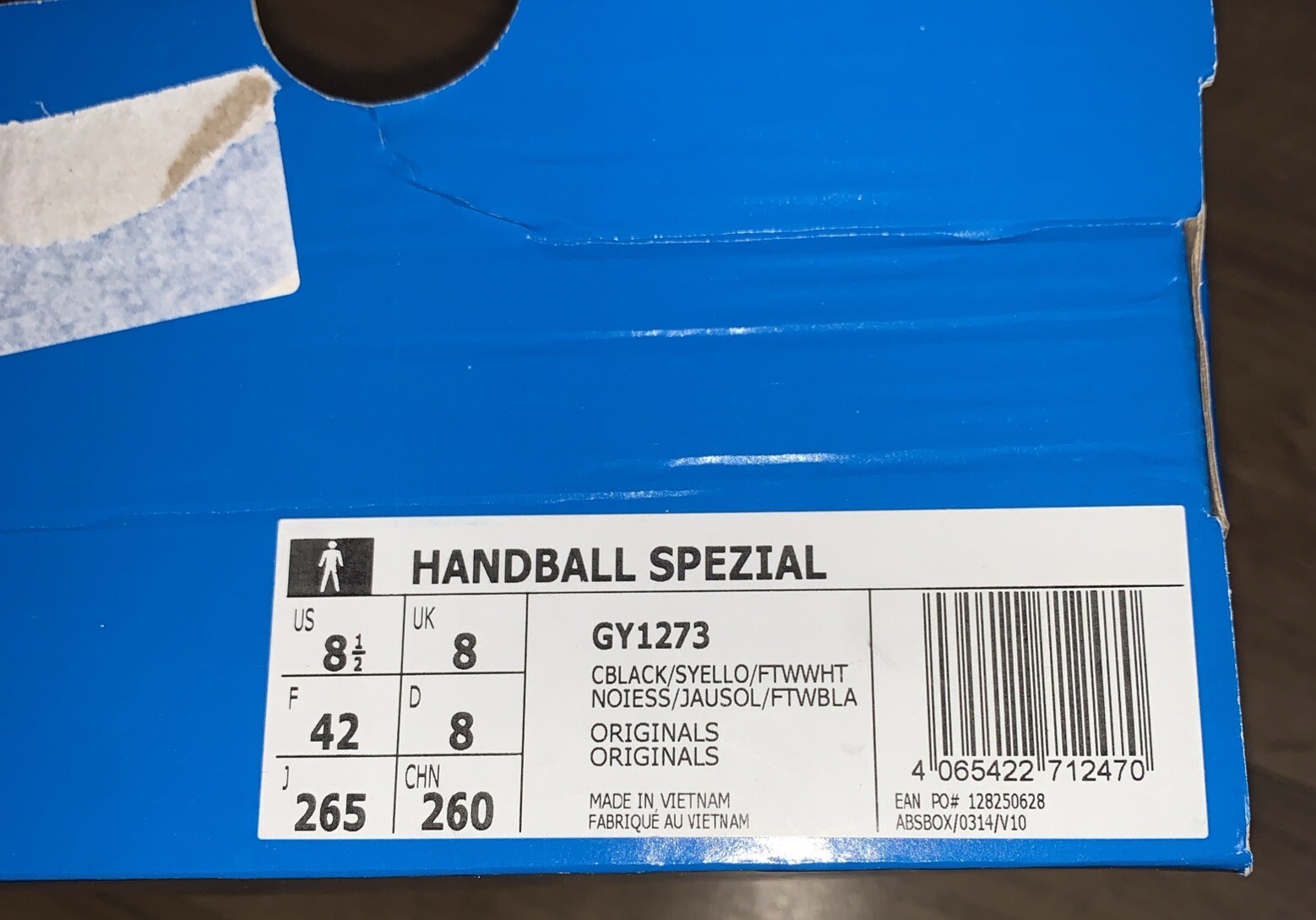 adidas Originals Handball Spezial Mens Trainers U.K. 8 Box No Lid RARE 2021 image 8