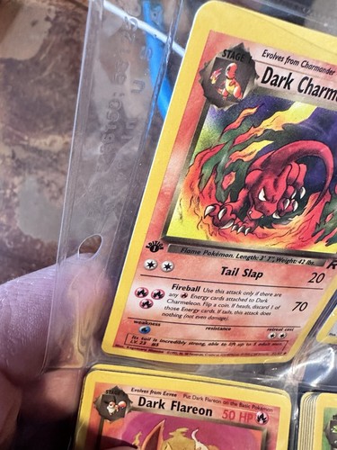 Pokemen- 1st Edition Dark Charmeleon Team Rocket 32/82. - Picture 2 of 8