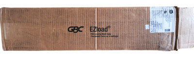 EZLoad GBC 3000024EZ Lamination Roll Film 2 Rolls 25in x 250ft New With Open Box