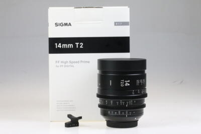 SIGMA Cine 14mm T2,0 FF / EF metric - FF High Speed Prime Line - SNr: 5267976